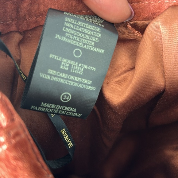 Blanknyc genuine leather skirt - Picture 11 of 11